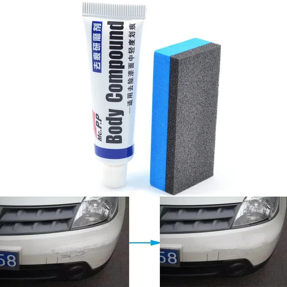 Car Scratch Repair Polishing Wax Paste - カースタイリングワックス修理キット,傷修理キット,車体,研磨,研磨ペースト,ペイントクリーナー,ケア,修理,1セット