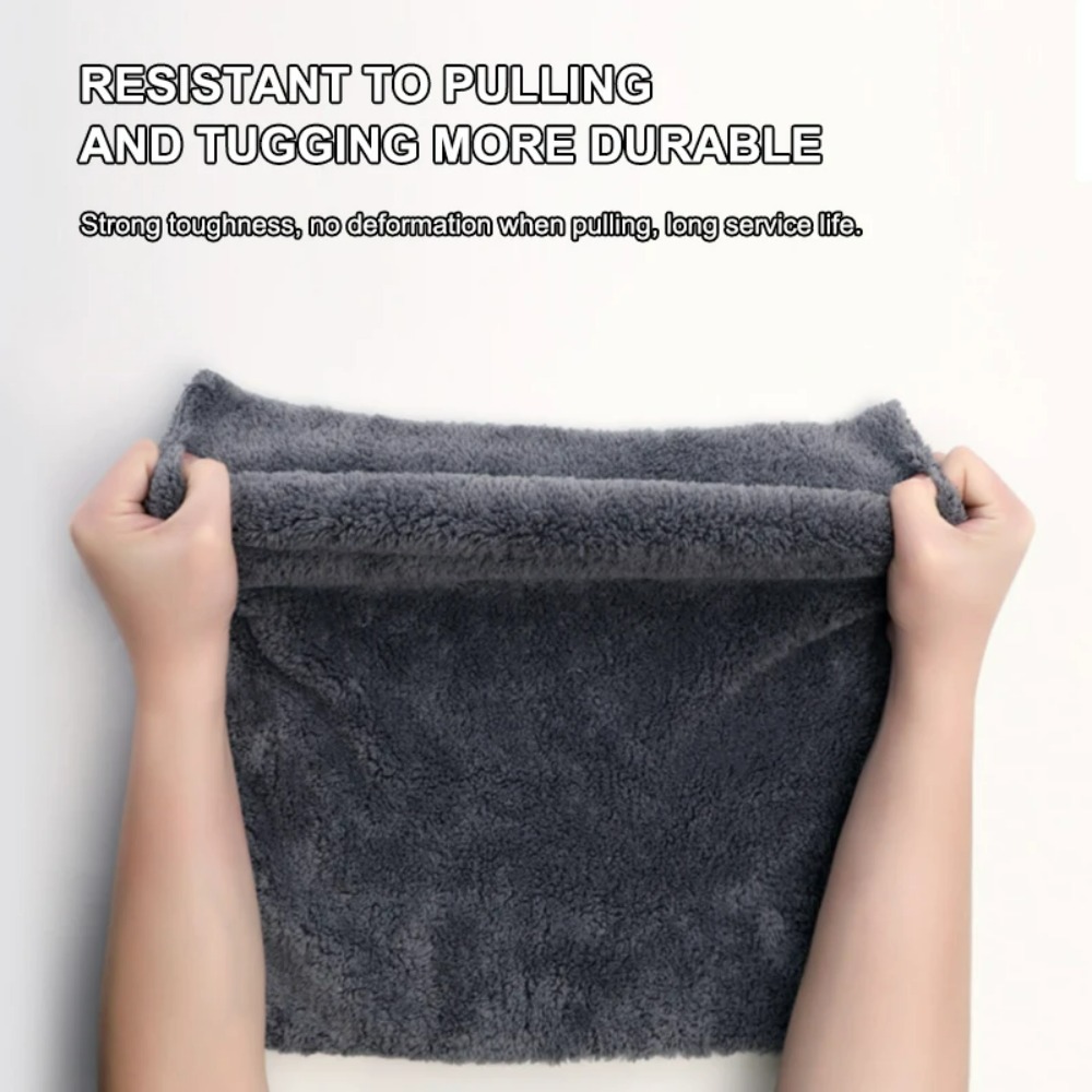 40X100CM洗車タオルコーラルベルベットマイクロファイバ - Microfiber Car Drying Towel Super Absorbent のレビューと価格