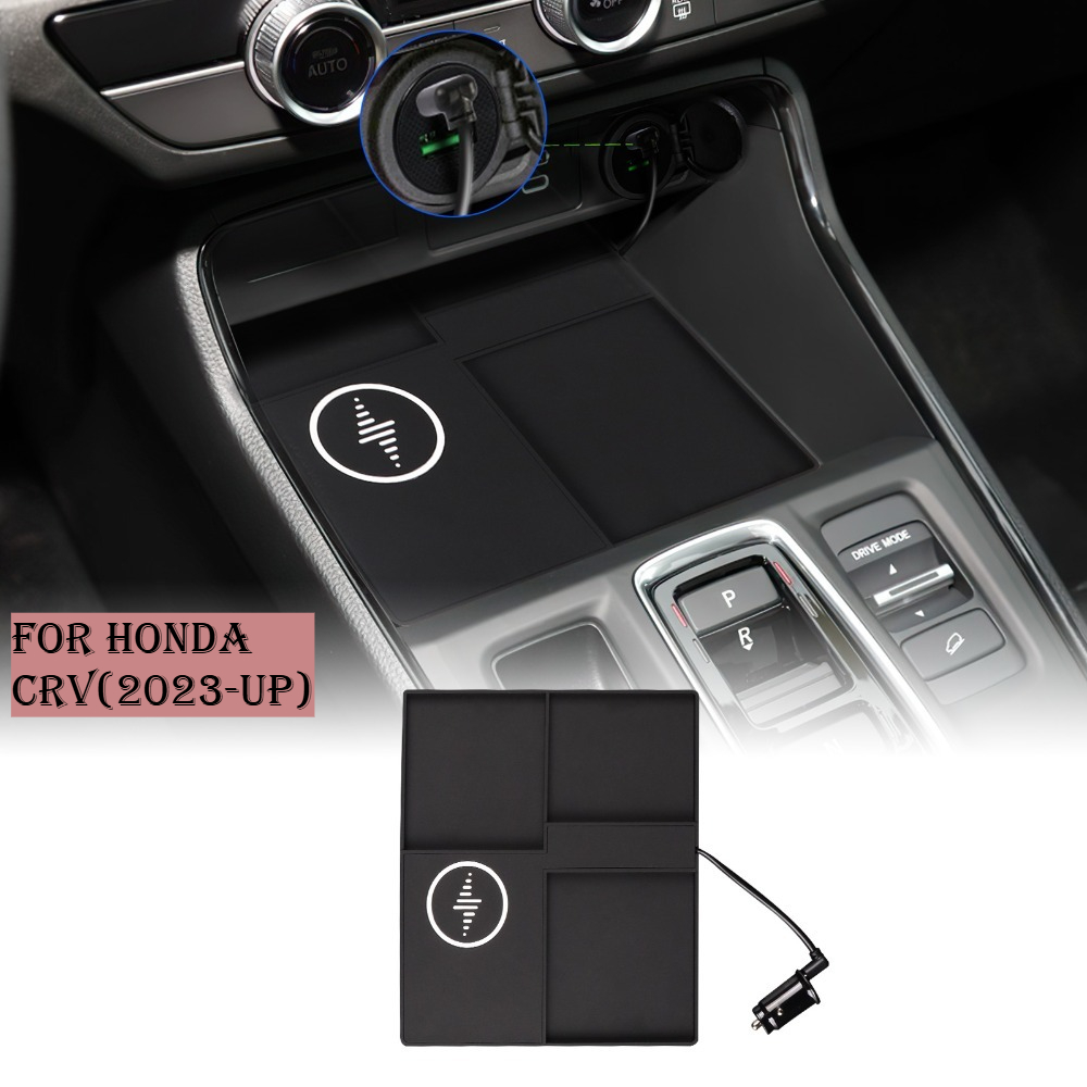 車のワイヤレス充電器パッド安定した高速充電ホンダ CRV 2 - Wireless Car Charger Mount Fast Charging のレビューと価格