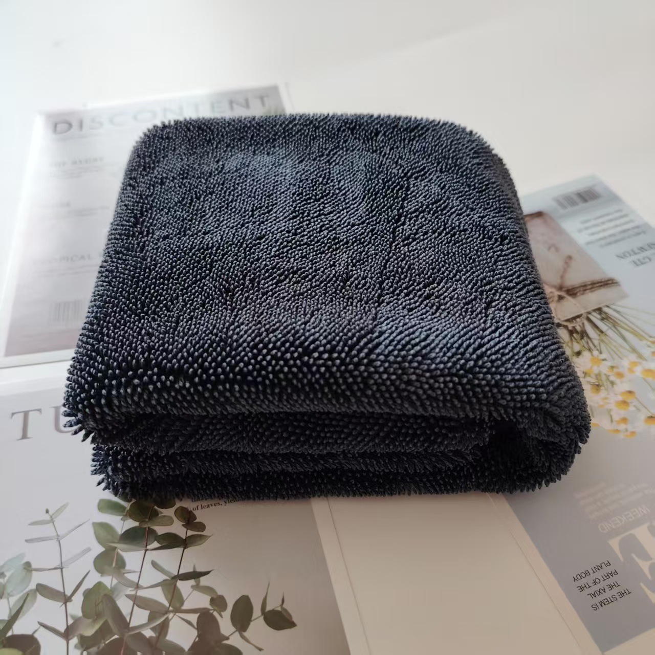 1300GSMツイストループマイクロファイバー車用乾燥タオル - Microfiber Car Drying Towel Super Absorbent のレビューと価格