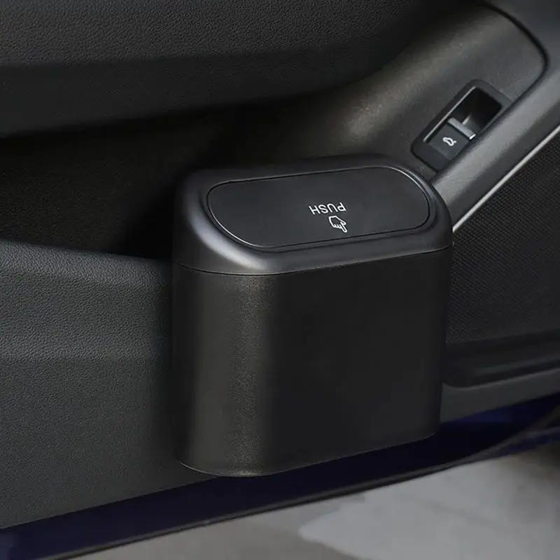卸売ポータブルプラスチック車の収納ボックス車のゴミ箱蓋付きゴ - Waterproof Car Trash Can With Lid のレビューと価格