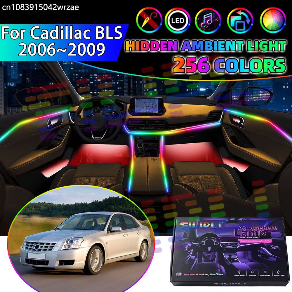 キャデラックBLS 2006～2009 2007 2008用 - Led Ambient Interior Car Lights App Control のレビューと価格