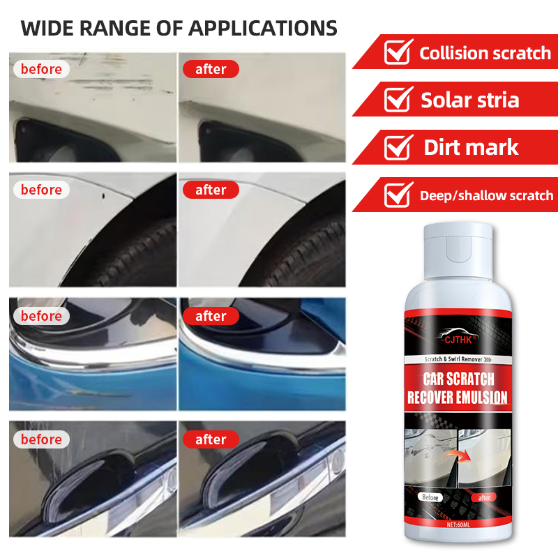 車の傷消し剤 ペイントケアツール 自動車のスクラッチリムーバ - Car Scratch Repair Polishing Wax Paste のレビューと価格