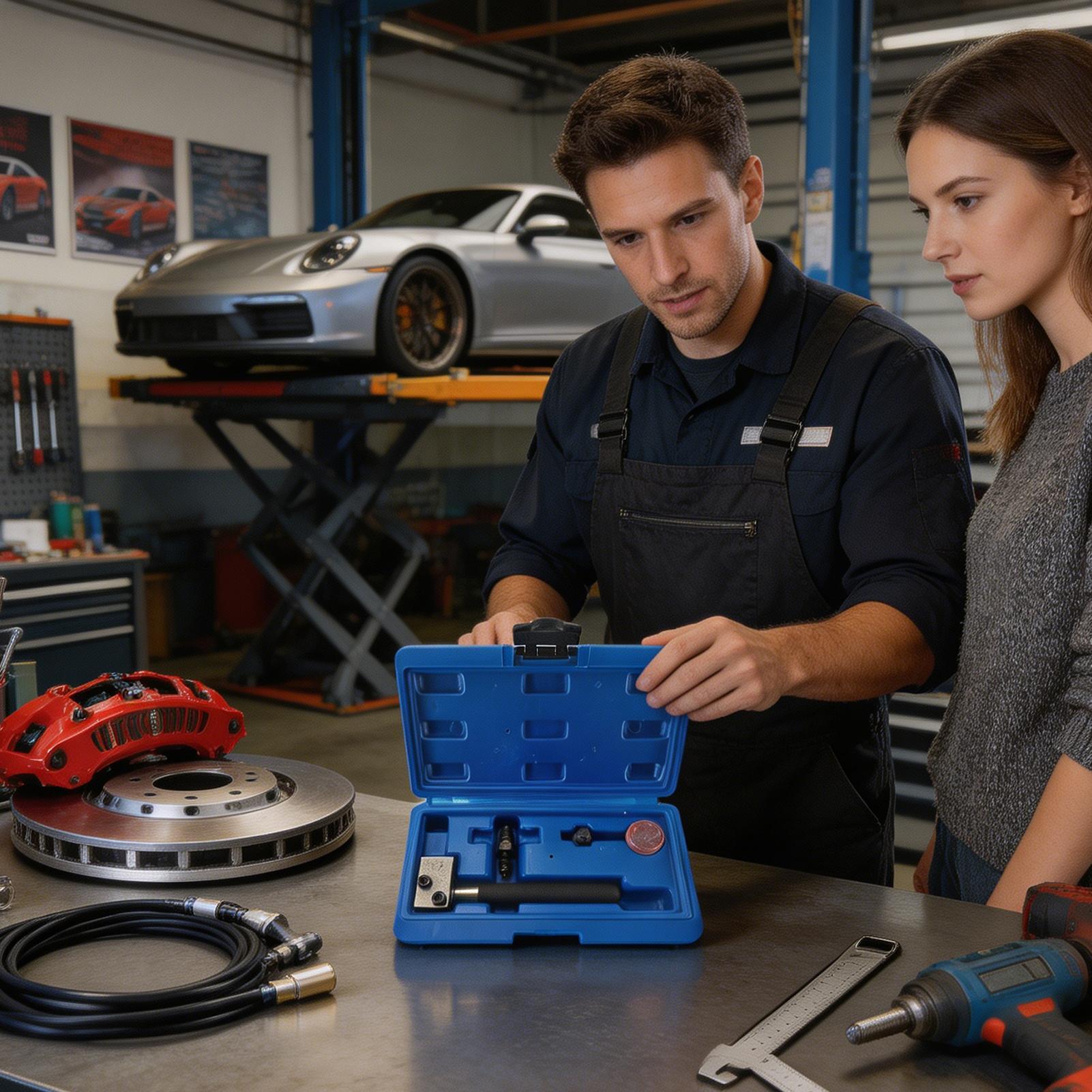 ブレーキライン修理キットハンドヘルド自動車メンテナンス機器ブ - Auto Repair Tools のレビューと価格