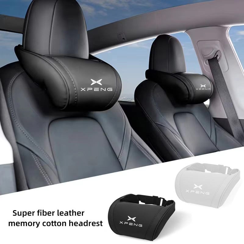 Xpeng G6 G9 P5 P7 X9 車用シートヘッドレ - Memory Foam Car Neck Pillow Lumbar Support のレビューと価格