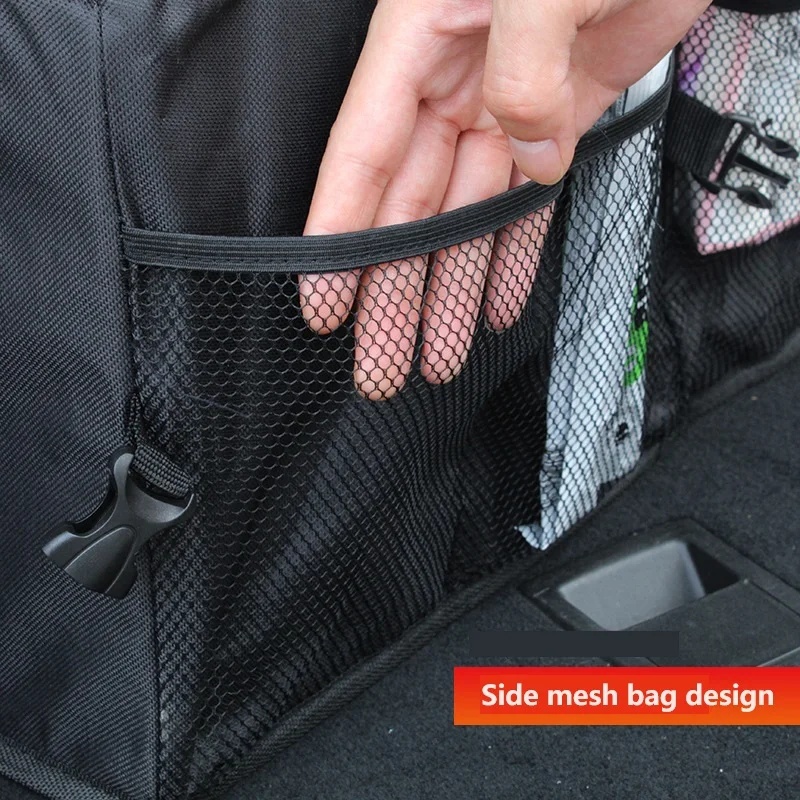 折りたたみ式大容量車用トランク収納ボックス、耐摩耗性多目的オ - Car Trunk Organizer Foldable Storage Box のレビューと価格