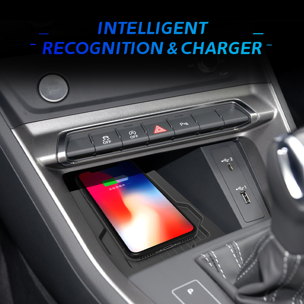 ワイヤレスカーチャージャー 15W 急速充電パッド アウディ - Wireless Car Charger Mount Fast Charging のレビューと価格