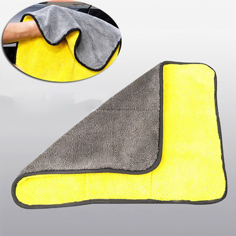 特厚車用マイクロファイバー乾燥タオル 吸水性抜群 車洗浄タオ - Microfiber Car Drying Towel Super Absorbent のレビューと価格