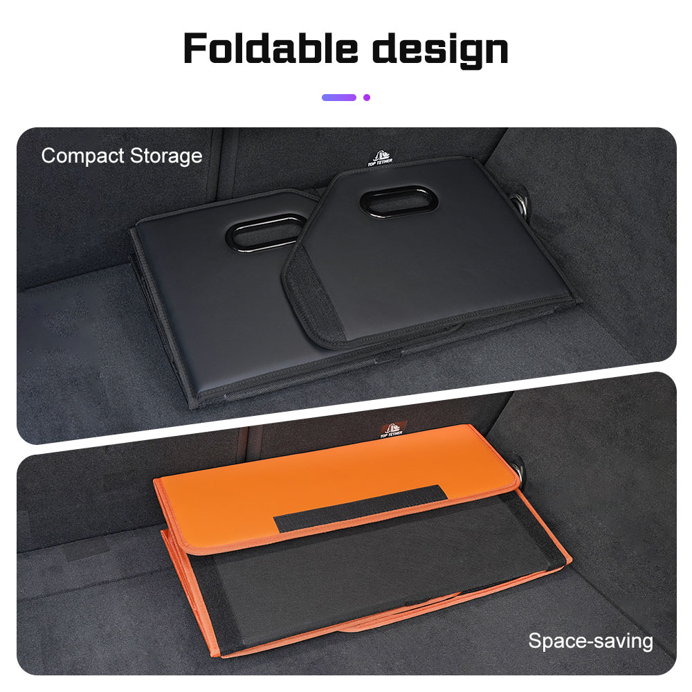 BYDデンザB5 B8 EV D9 DM-i N7 N8 N - Car Trunk Organizer Foldable Storage Box のレビューと価格