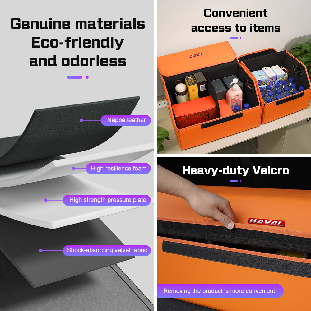 BYDデンザB5 B8 EV D9 DM-i N7 N8 N - Car Trunk Organizer Foldable Storage Box のレビューと価格