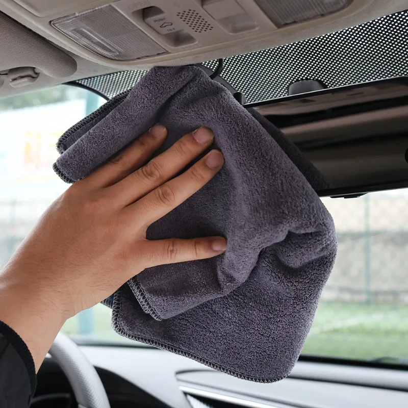 マイクロファイバークリーニングタオル 超吸水性 厚手 ソフト - Microfiber Car Drying Towel Super Absorbent のレビューと価格